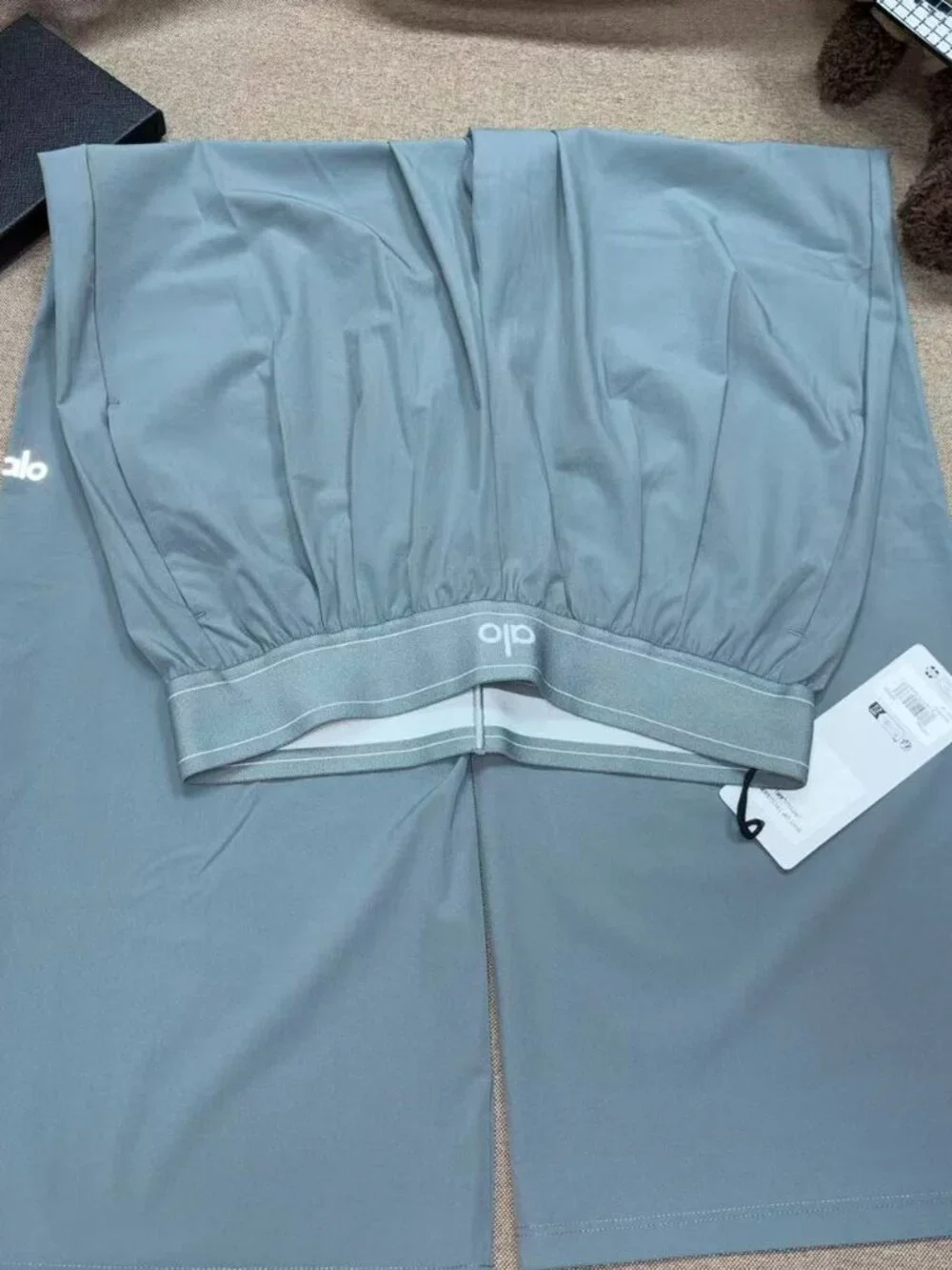 Alo Yoga Suit Up Trouser Steel Grey Regular📦 30-inch Inner Seam Length